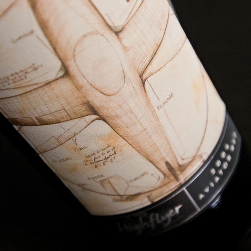 Highflyer Wine by Plumbline Creative