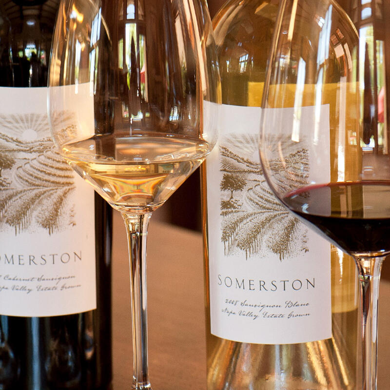 Somerston Vineyards Wine Design by Plumbline Creative